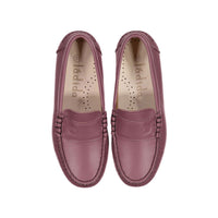 Ladida Mauve Leather Loafer