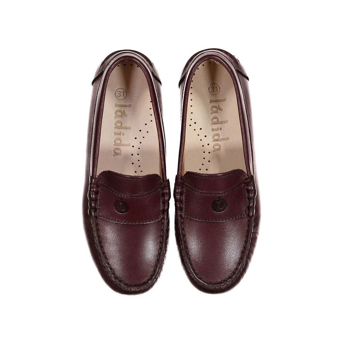 Ladida Burgundy Leather Loafer