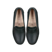 Ladida Green Leather Loafer