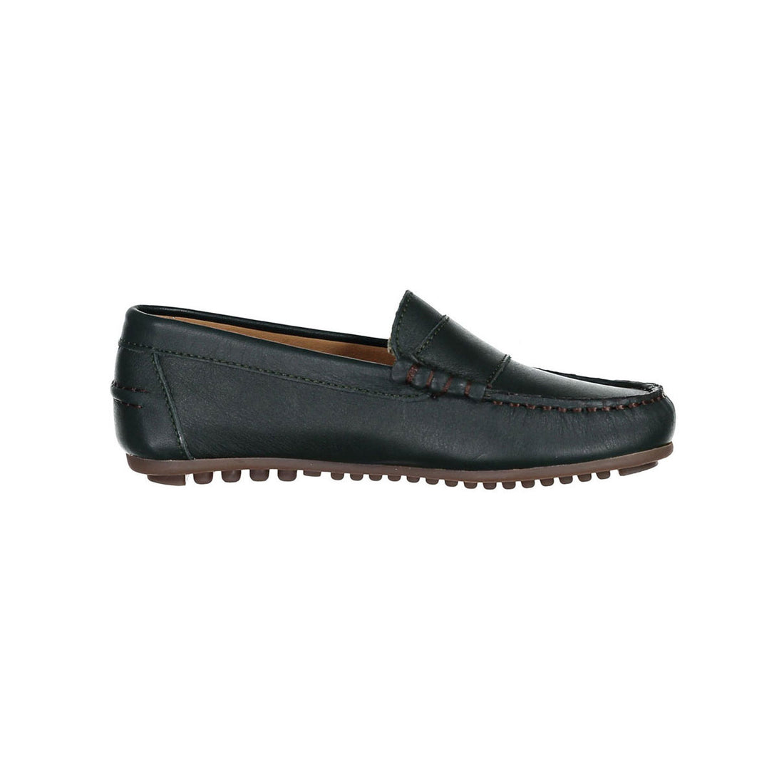 Ladida Green Leather Loafer