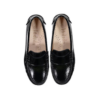 Ladida Shoes Black Patent Leather Loafer