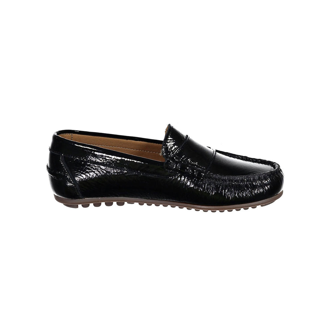 Ladida Shoes Black Patent Leather Loafer