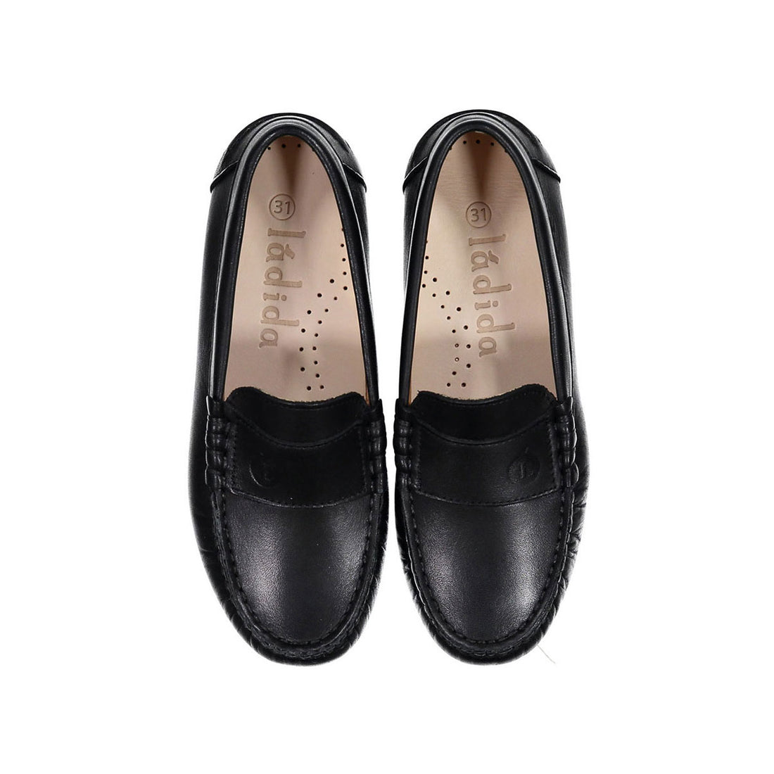 Ladida Black Leather Loafer