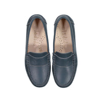 Ladida Petrol Leather Loafer