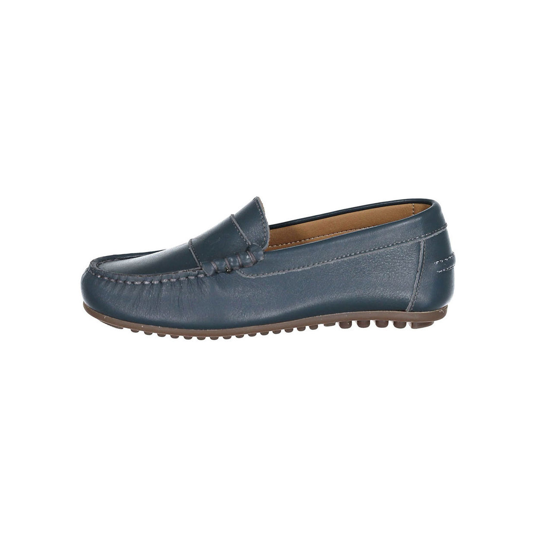 Ladida Petrol Leather Loafer