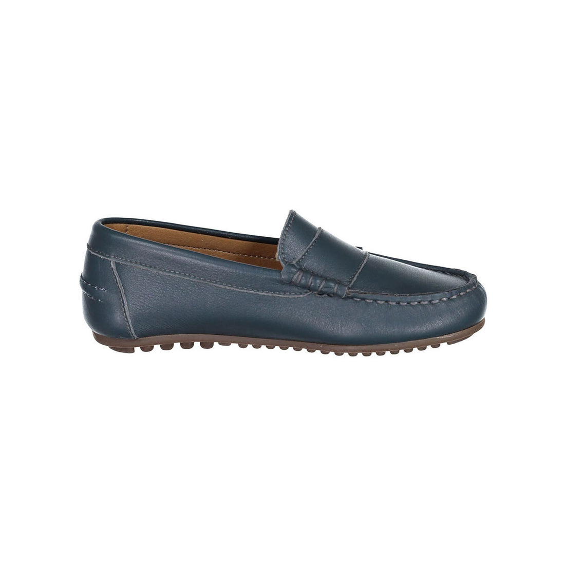 Ladida Petrol Leather Loafer