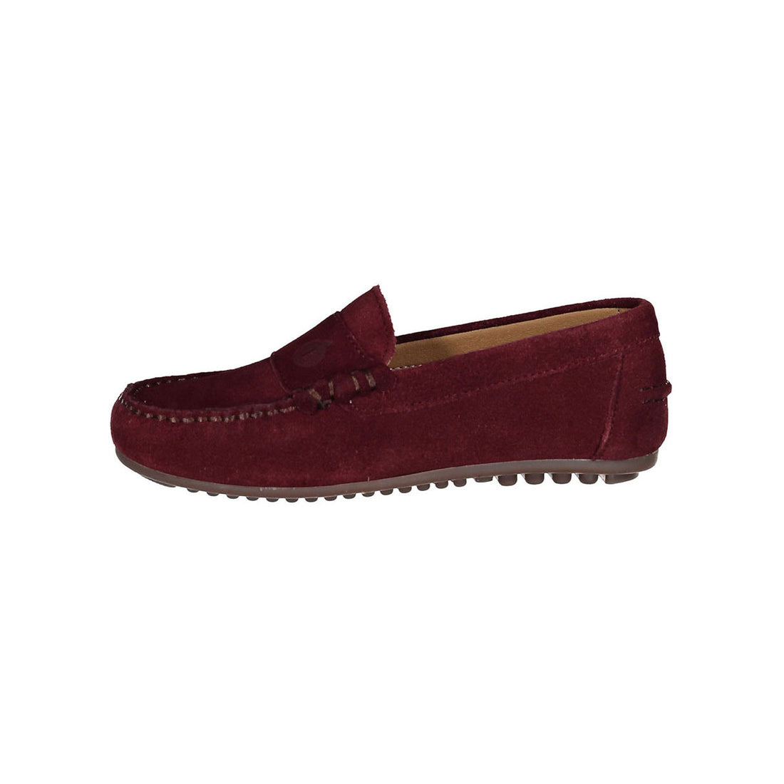 Ladida Shoes Burgundy Suede Loafer