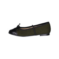 Ladida Green Wool Mary Janes