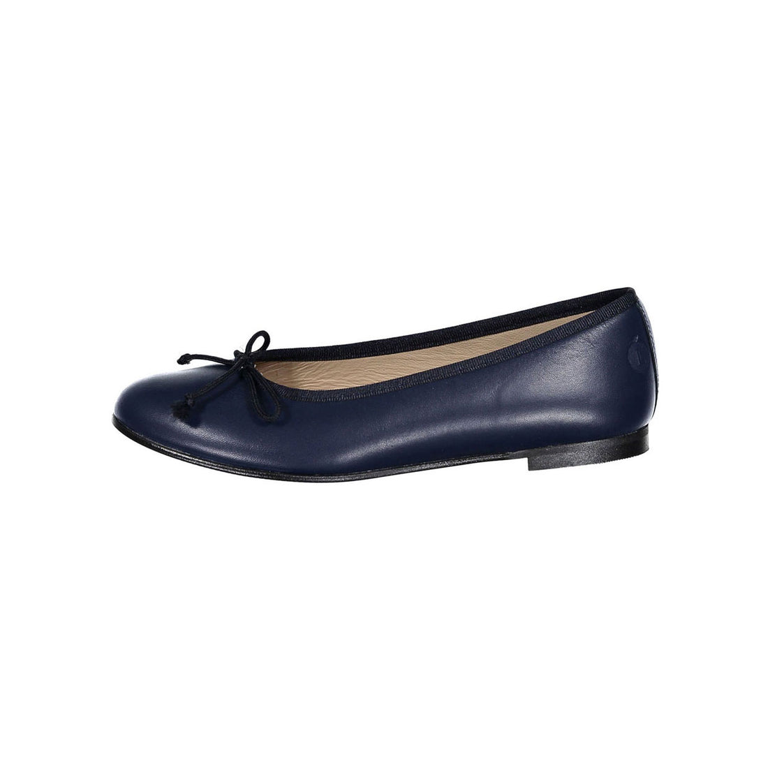 Ladida Navy Leather Ballet Flats