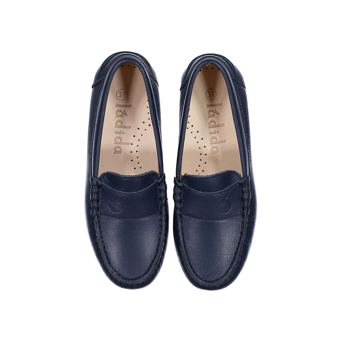 Ladida ShoesNavy Leather Loafer