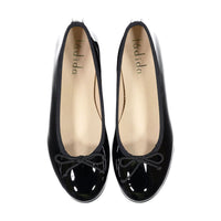 Ladida Shoes Black Patent Ballet Flats