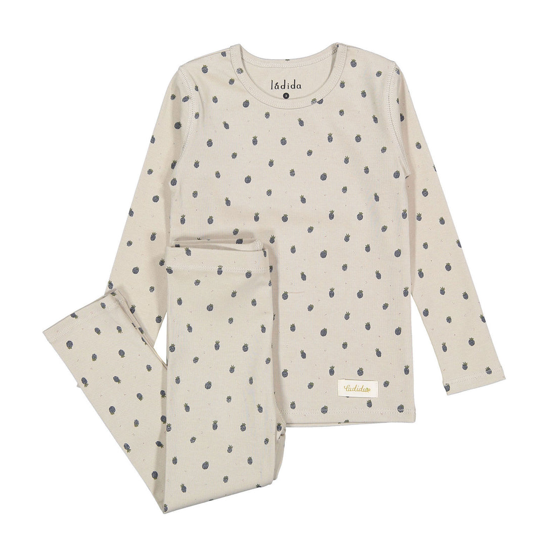 Ladida Layette Blue Berry Pajamas