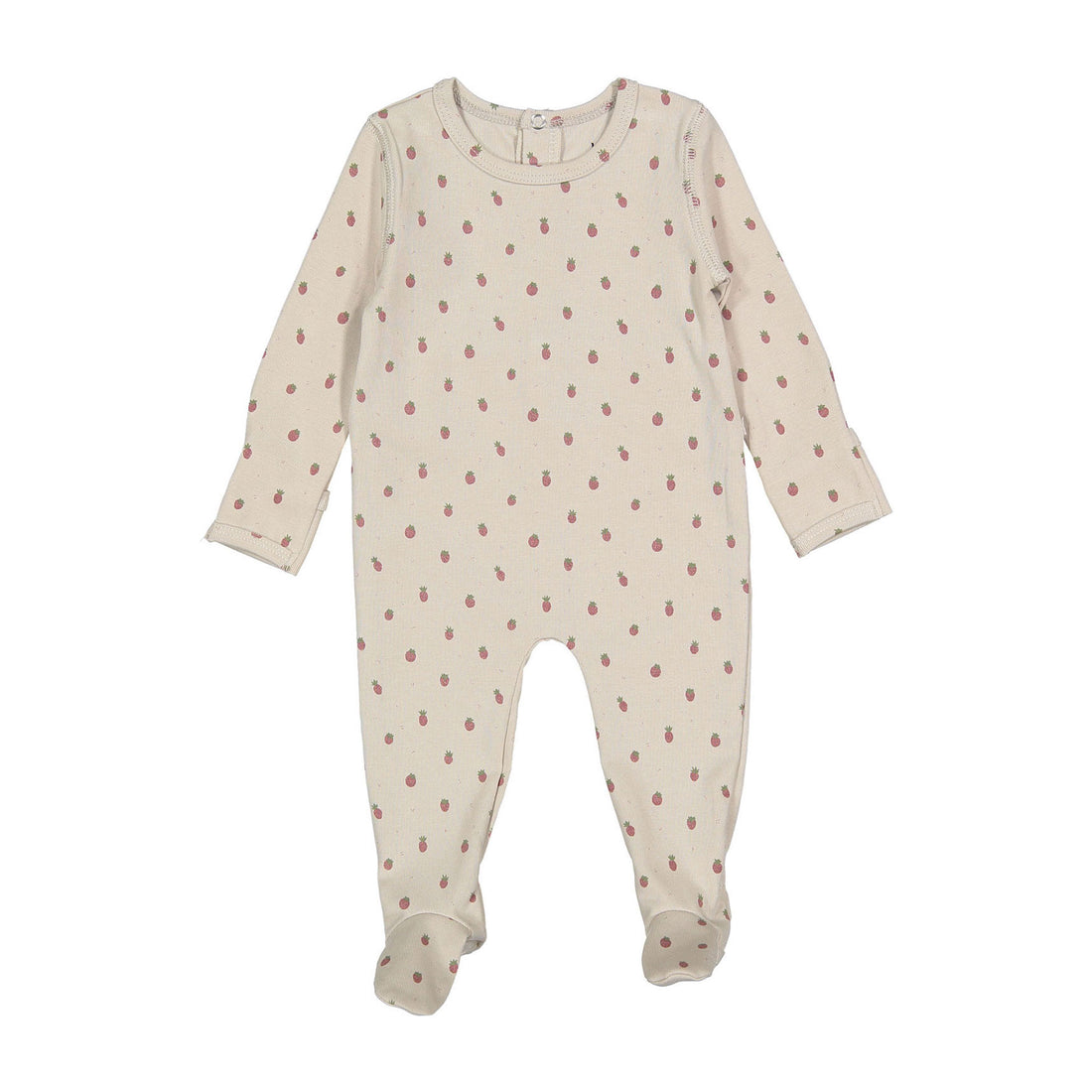 Ladida Layette Red Berry Footies