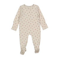 Ladida Layette Red Berry Footies