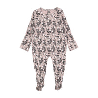 Ladida Layette Pink Clover Footies
