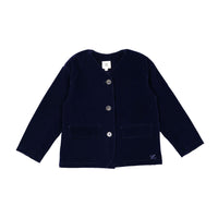 L by Ladida Navy Velvet Blazer