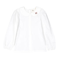 L by Ladida White Long Sleeve blouse