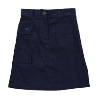 L by Ladida Navy Corduroy Skirt