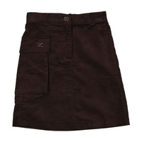 L by Ladida Chocolate Corduroy Skirt