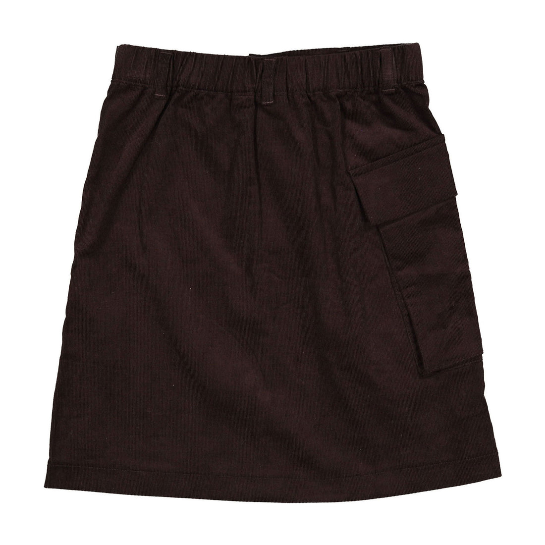 L by Ladida Chocolate Corduroy Skirt