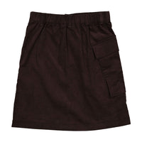 L by Ladida Chocolate Corduroy Skirt