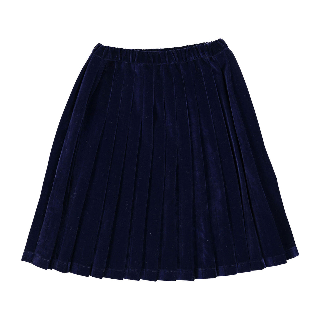 L by Ladida Navy Velvet Puff Skirt
