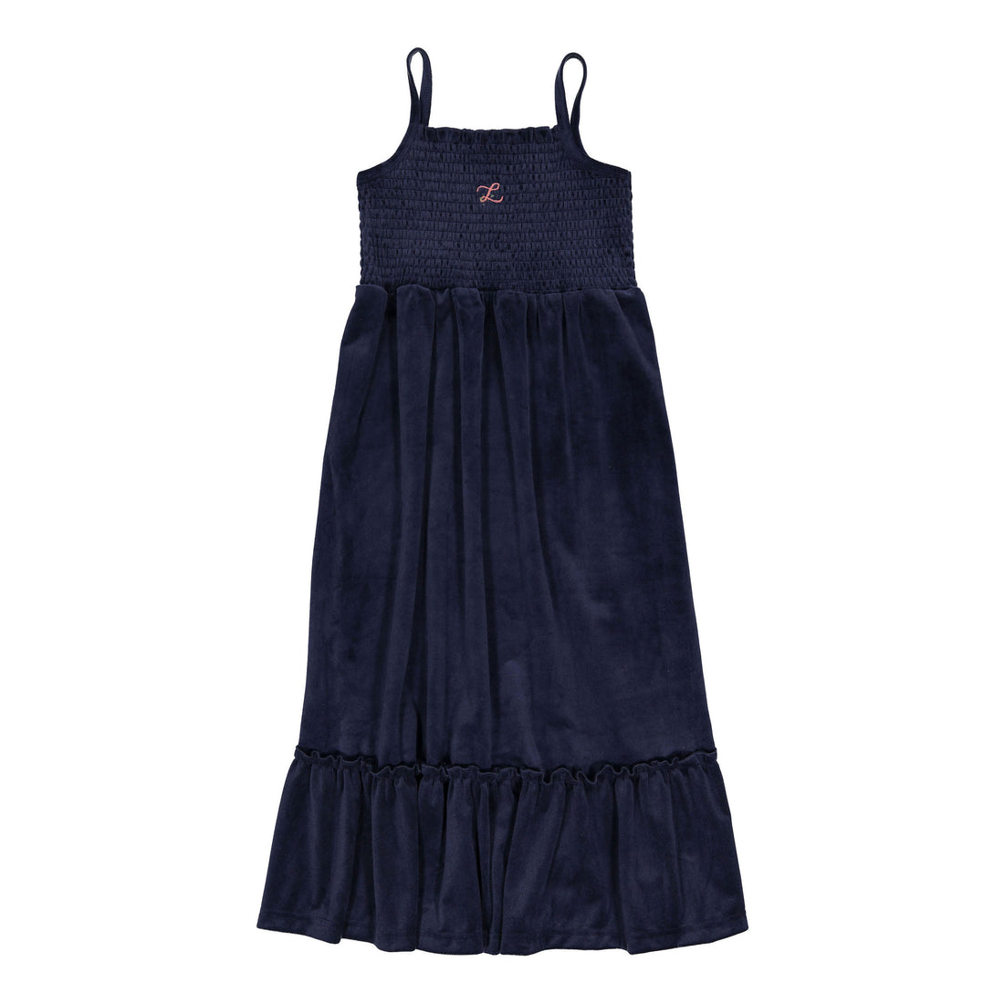 L by Ladida Navy Velvet Maxi Dress