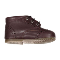 Papanatas Brown Wingtip Baby Laces Shoe