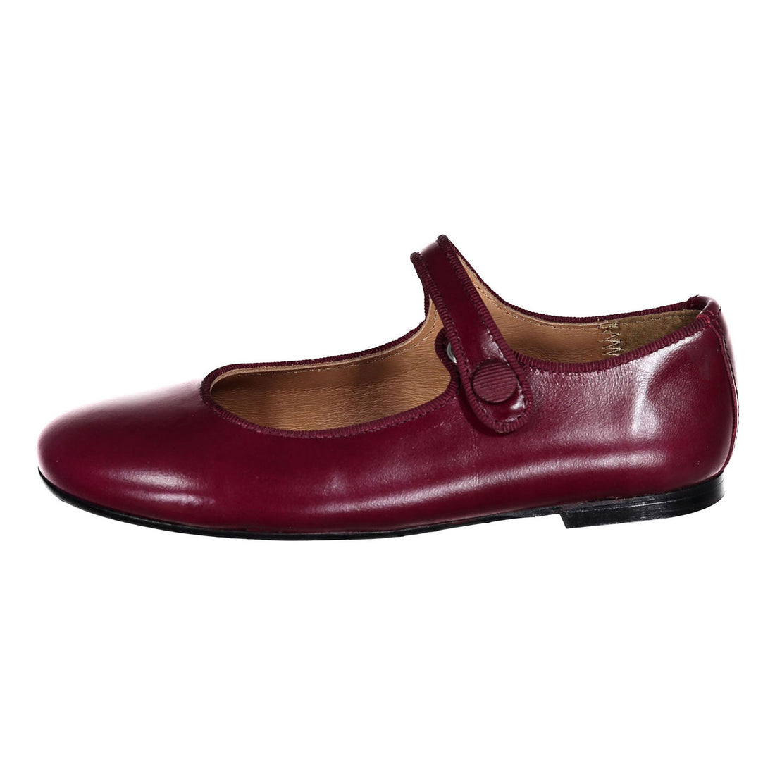 Papanatas Bordeaux Classic Mary Janes