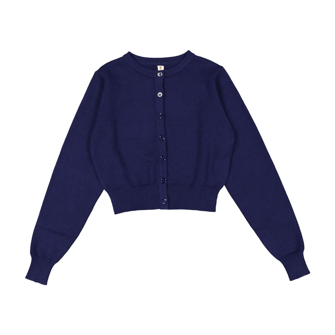 Ava and Lu  Blue Knit Cardigan