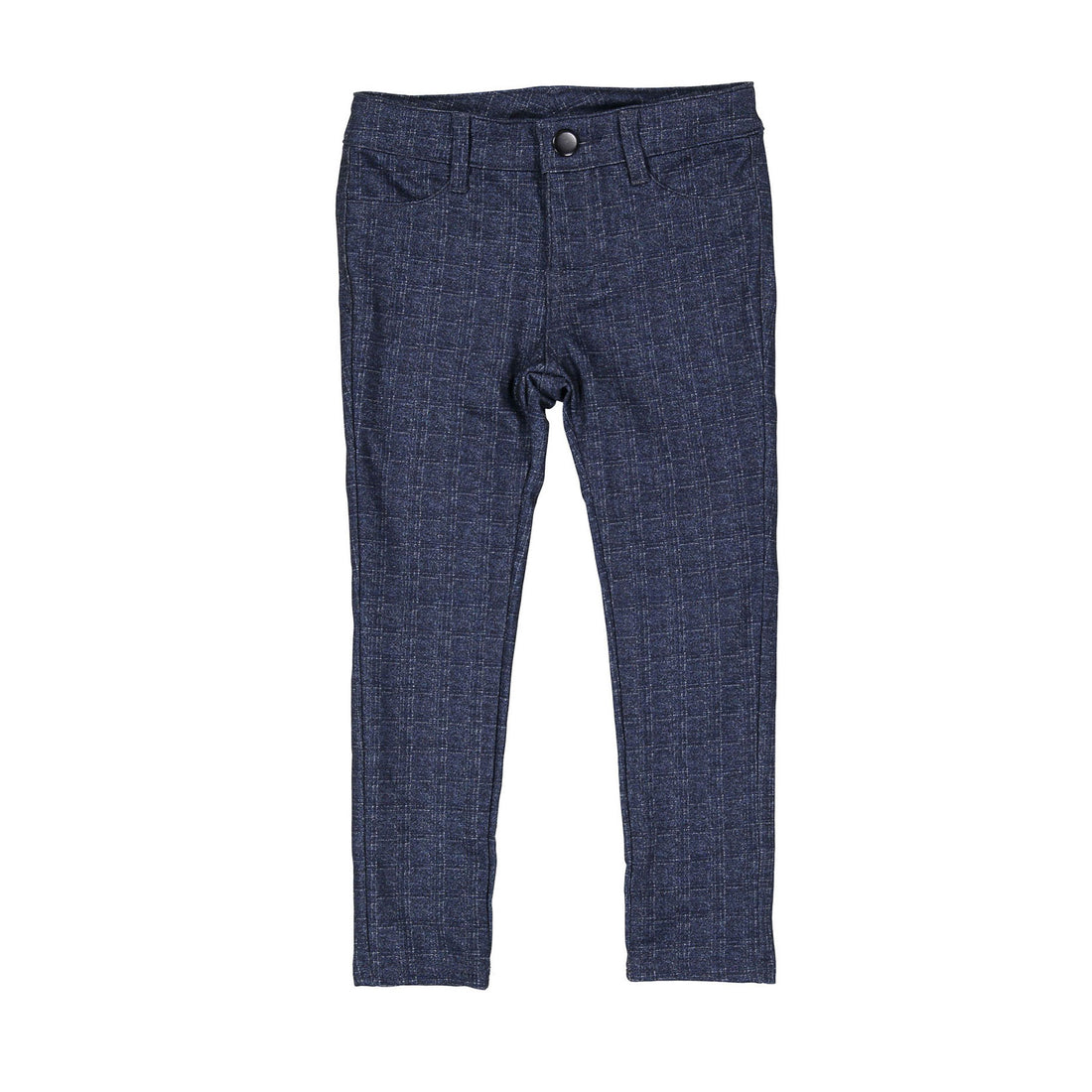 L by Ladida Navy Plaid Ponte Pants