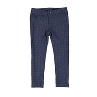 L by Ladida Navy Plaid Ponte Pants