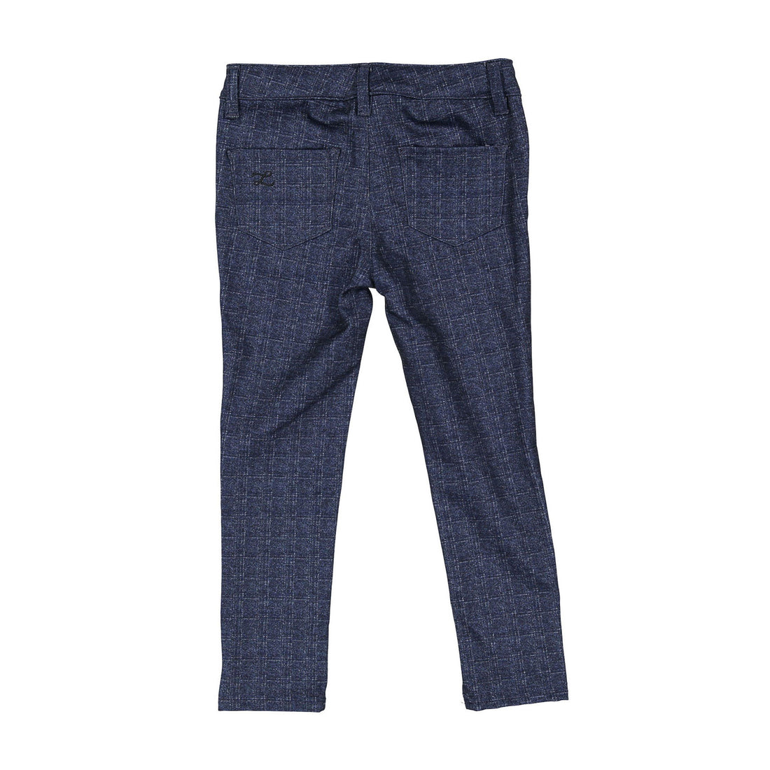 L by Ladida Navy Plaid Ponte Pants