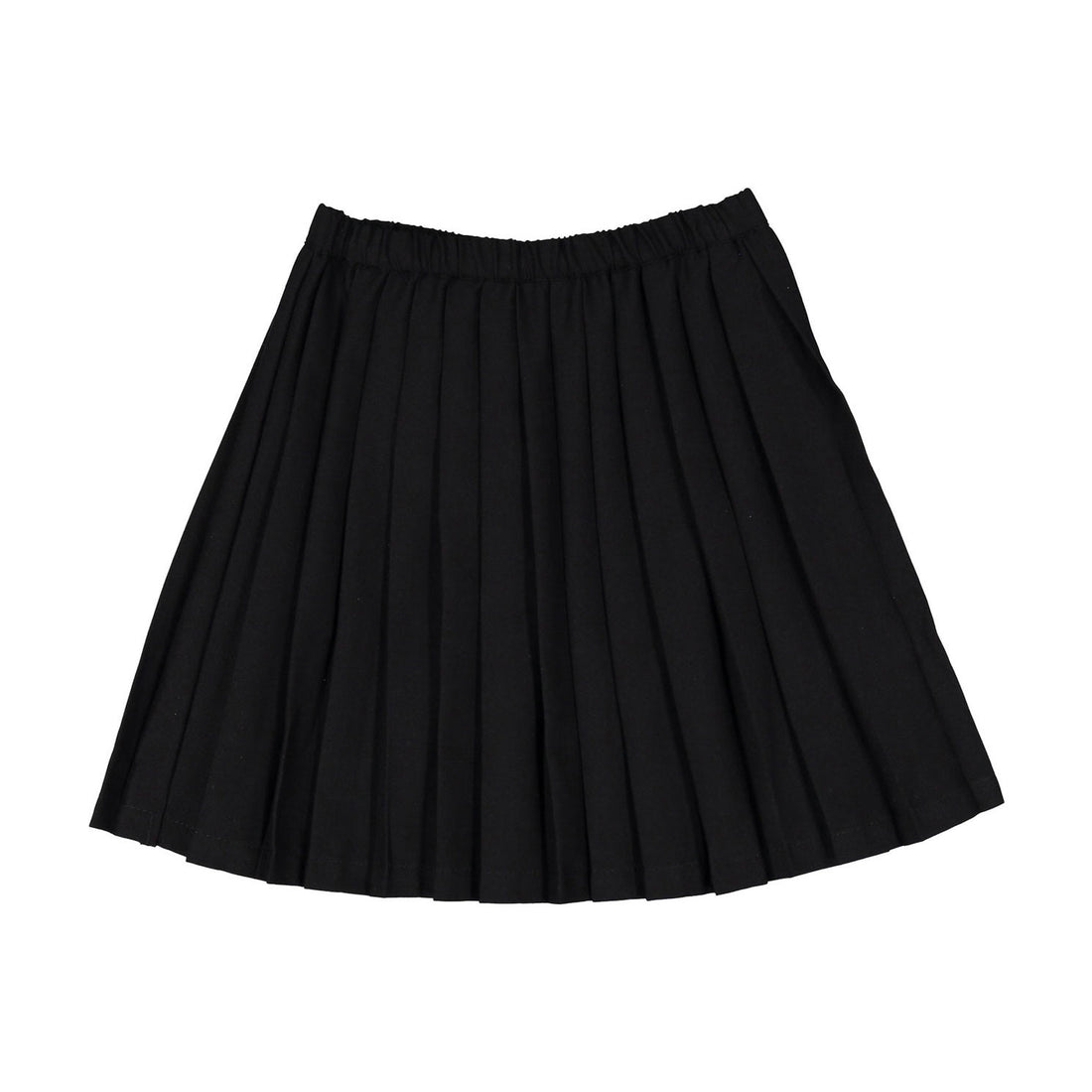 L by Ladida Black Basic Pleated Skirt