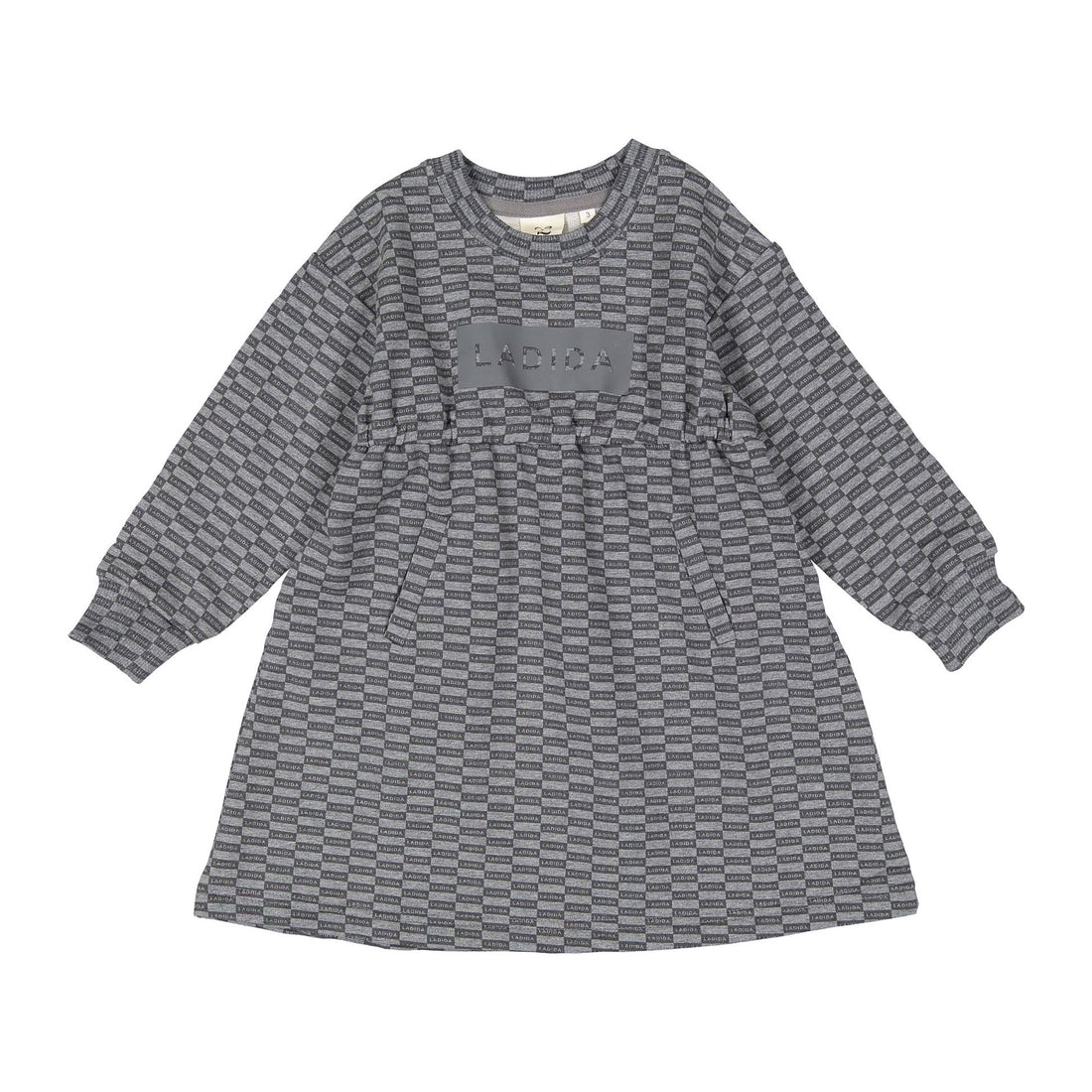 L by Ladida Heather Grey Print Dress
