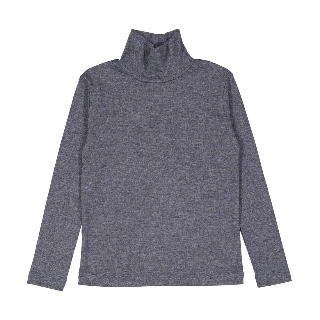 L by Ladida Blue Marled Turtleneck