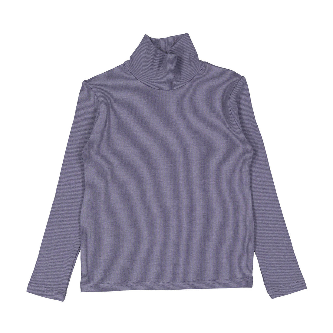 L by Ladida Slate Blue Ribbed Turtleneck