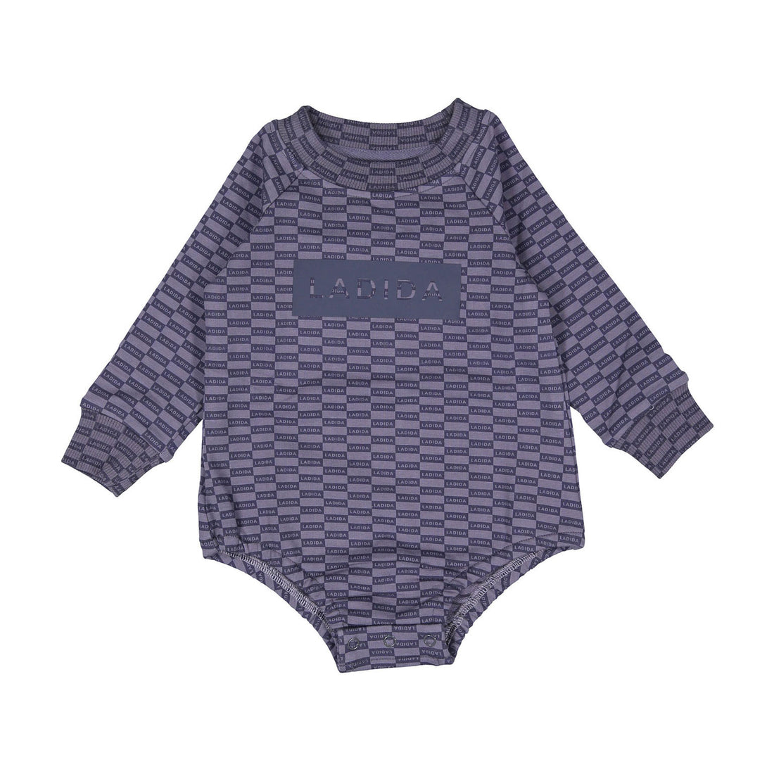 L by Ladida Slate Blue Print Romper