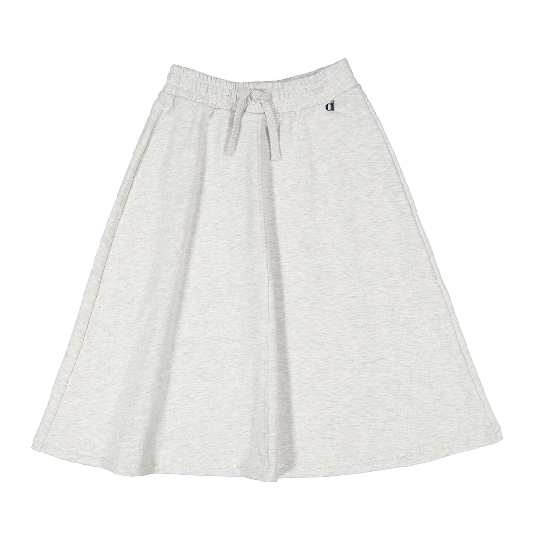 Dixie Beige Melange Drawstring Skirt