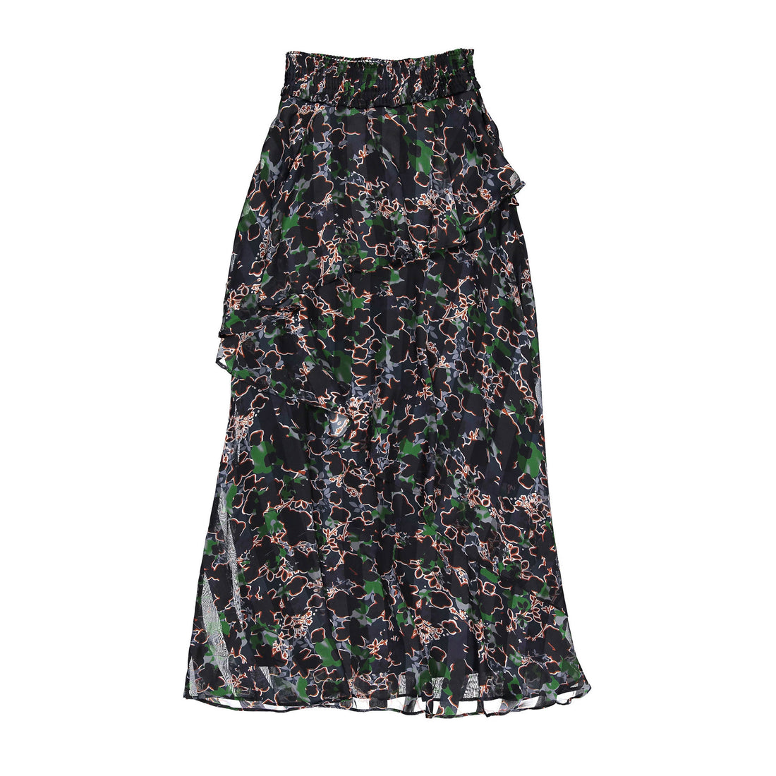 ROWE Floral Layered Skirt
