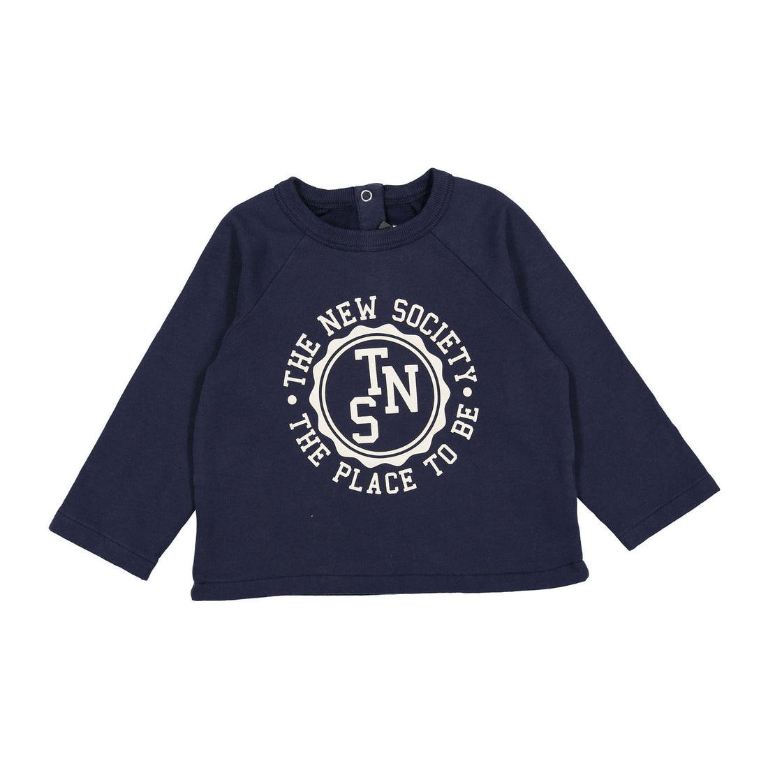 The New Society Midnight Navy Reine Special Baby T-shirt