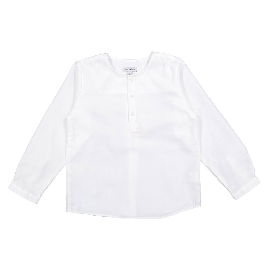 Boys and Arrows White Long  Sleeve Tunic