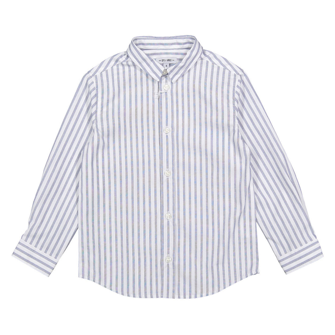 Boys and Arrows Blue Stripe Long Sleeve Shirt