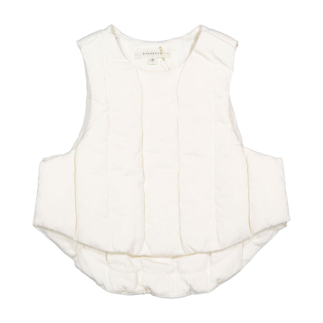 Bene Bene Ivory Duck Down Warm Vest