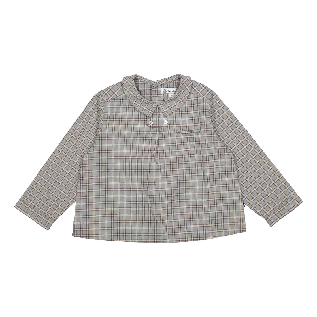 Bene Bene Greyish Blue Duket Check Shirt