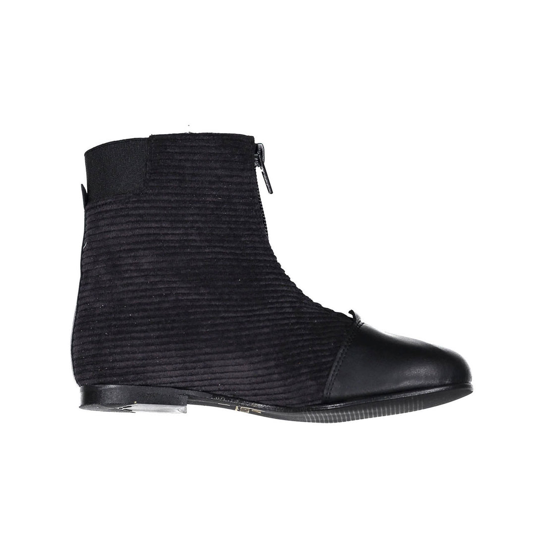 Ladida Shoes Black Corduroy Booties