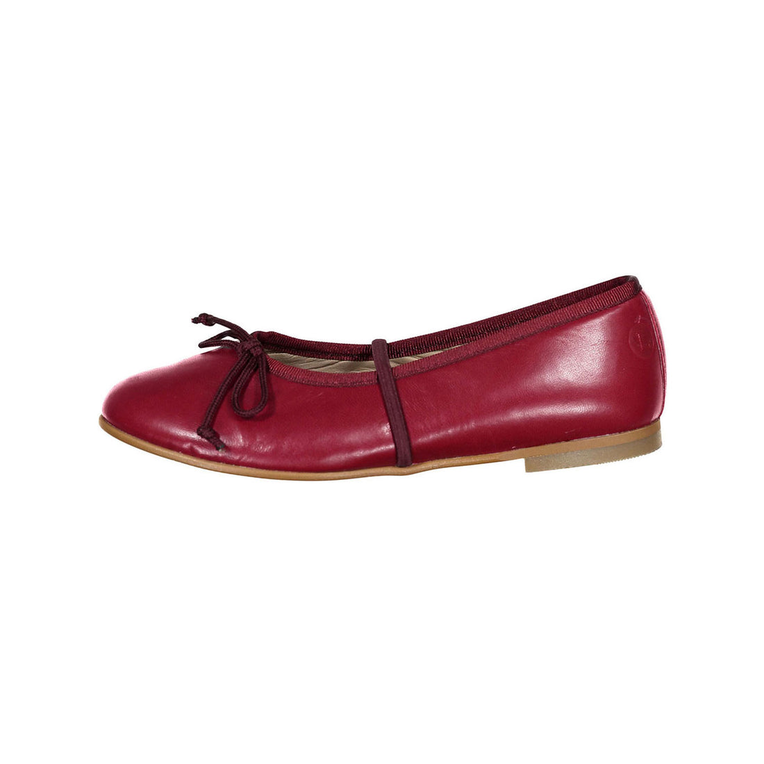 Ladida Shoes Burgundy Leather Mary Janes