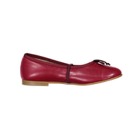 Ladida Shoes Burgundy Leather Mary Janes