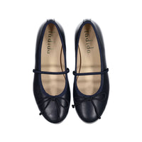 Ladida Shoes Navy Leather Mary Janes