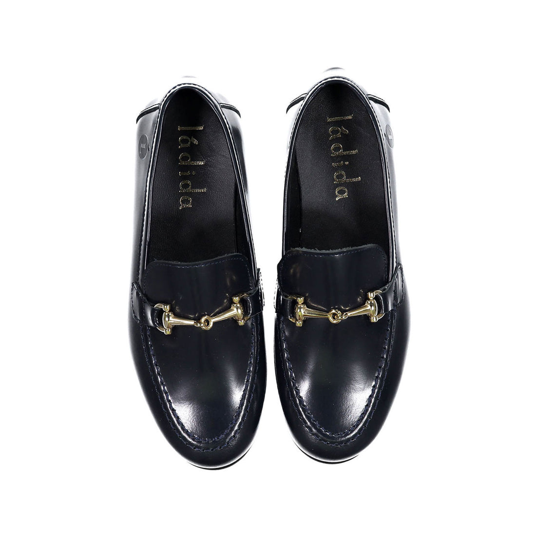 Ladida Shoes Navy Chain Loafer